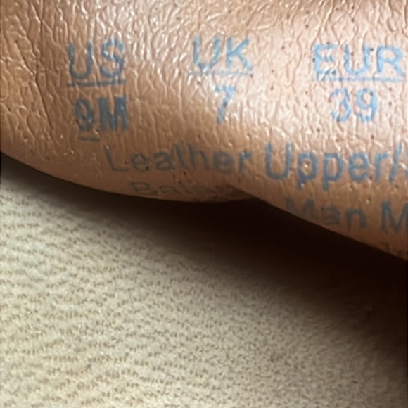 Sarto by Franco Sarto Tan leather Espadrilles with Wedge Heel and Ankle Strap 9M - Picture 10 of 10